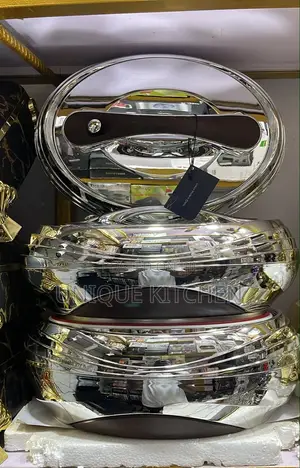 Silver Toned Insulated Food Warmer