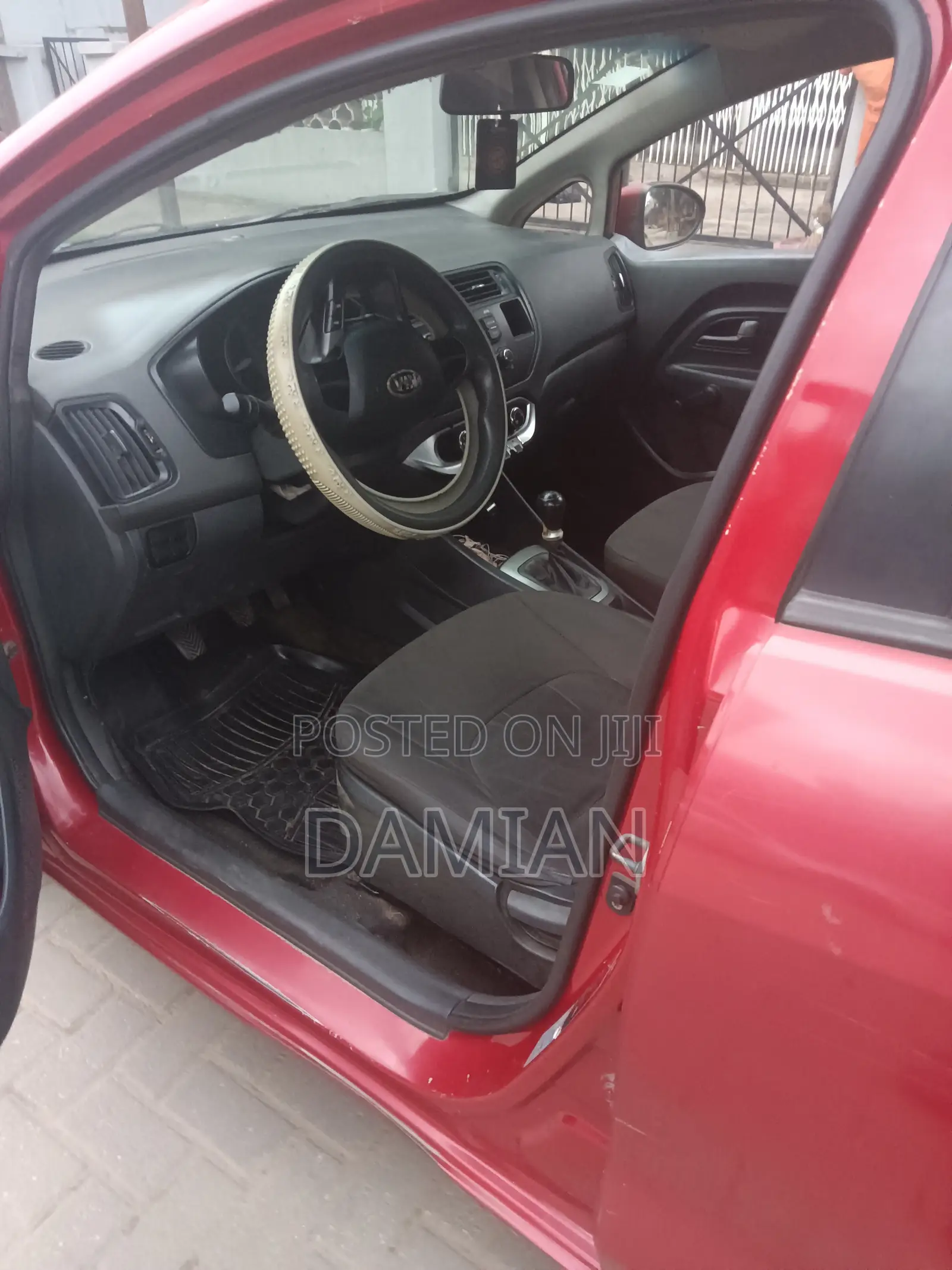 Kia Rio 2012 Red