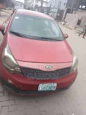 Kia Rio 2012 Red
