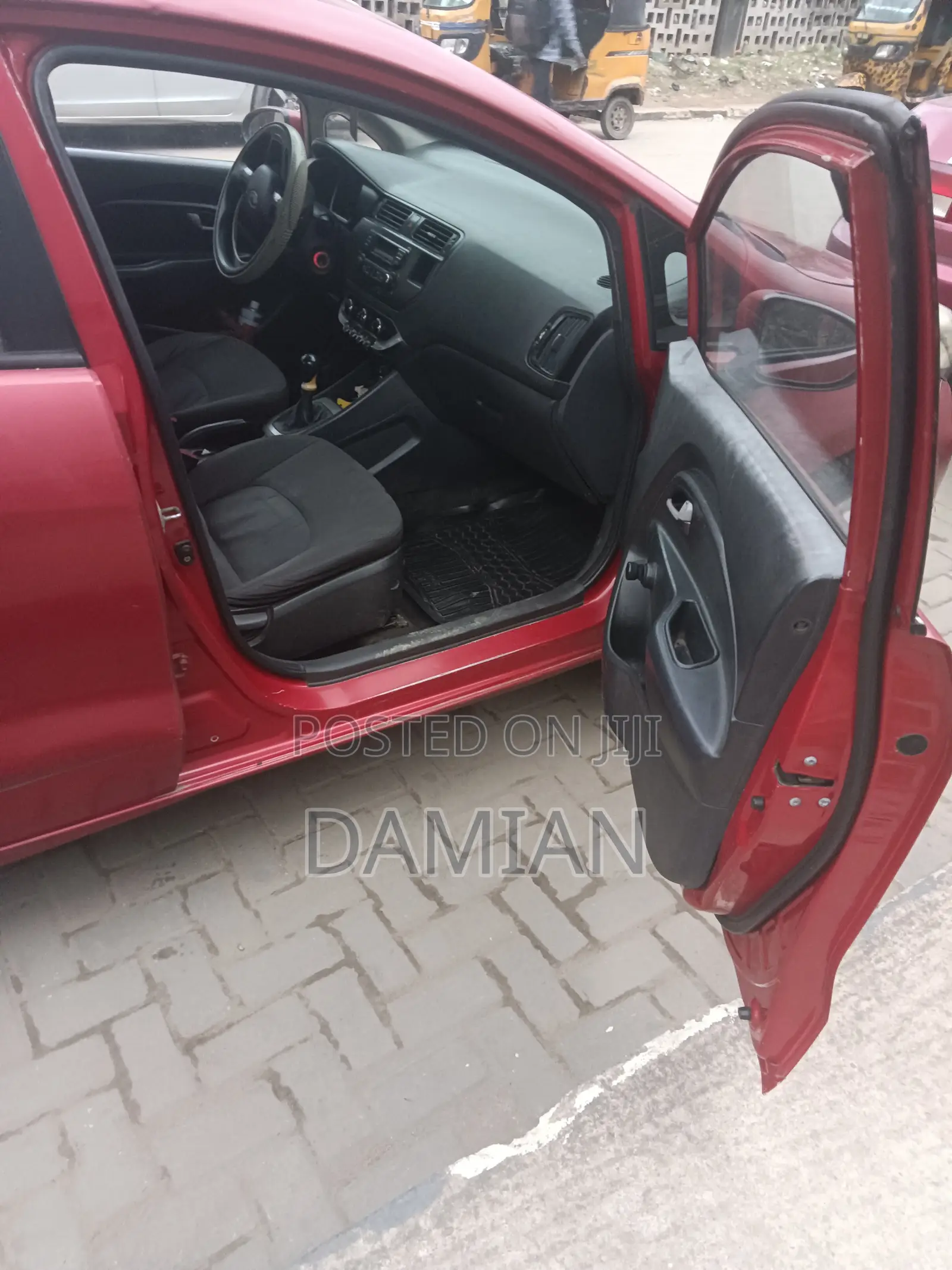 Kia Rio 2012 Red