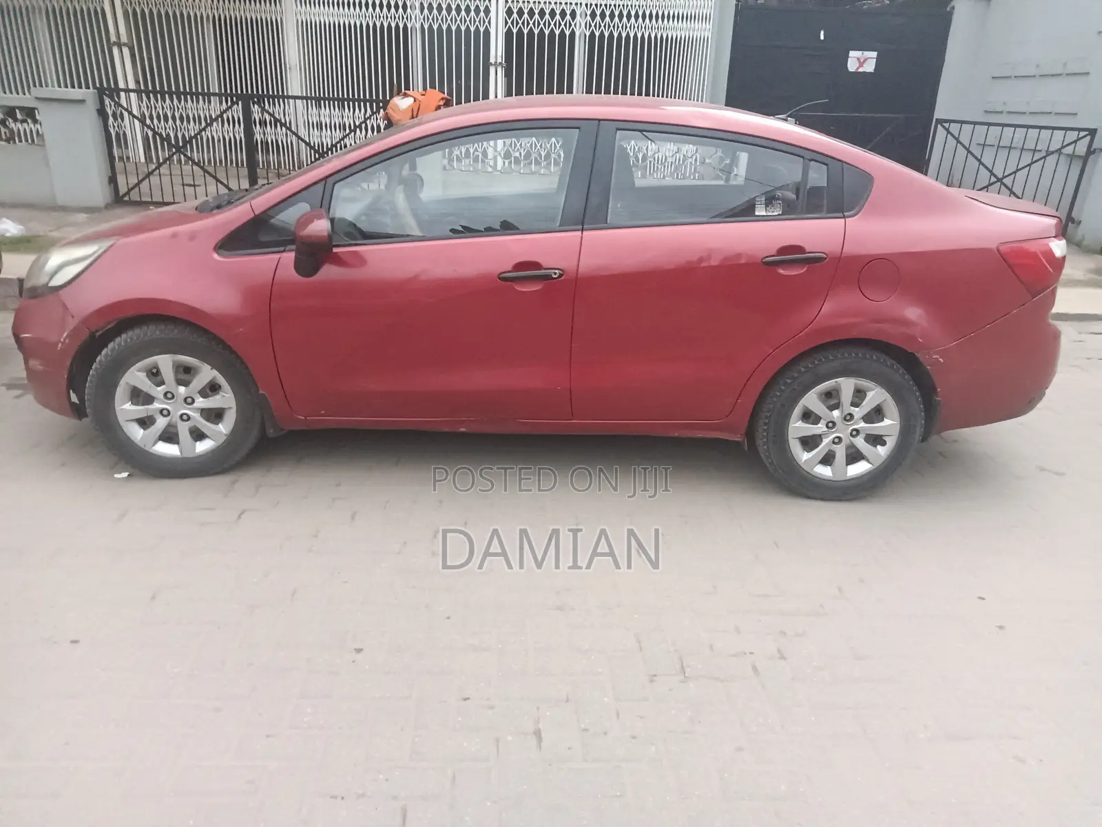 Kia Rio 2012 Red