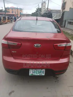 Kia Rio 2012 Red