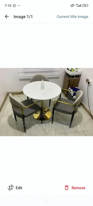 3 Seater Dinning Set for Small Space