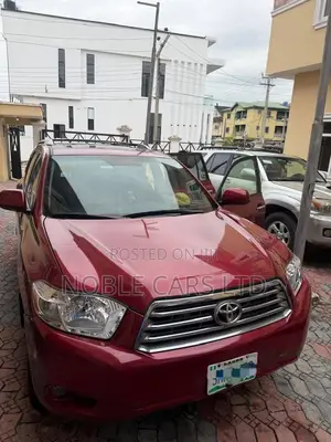 Toyota Highlander 2009 Red