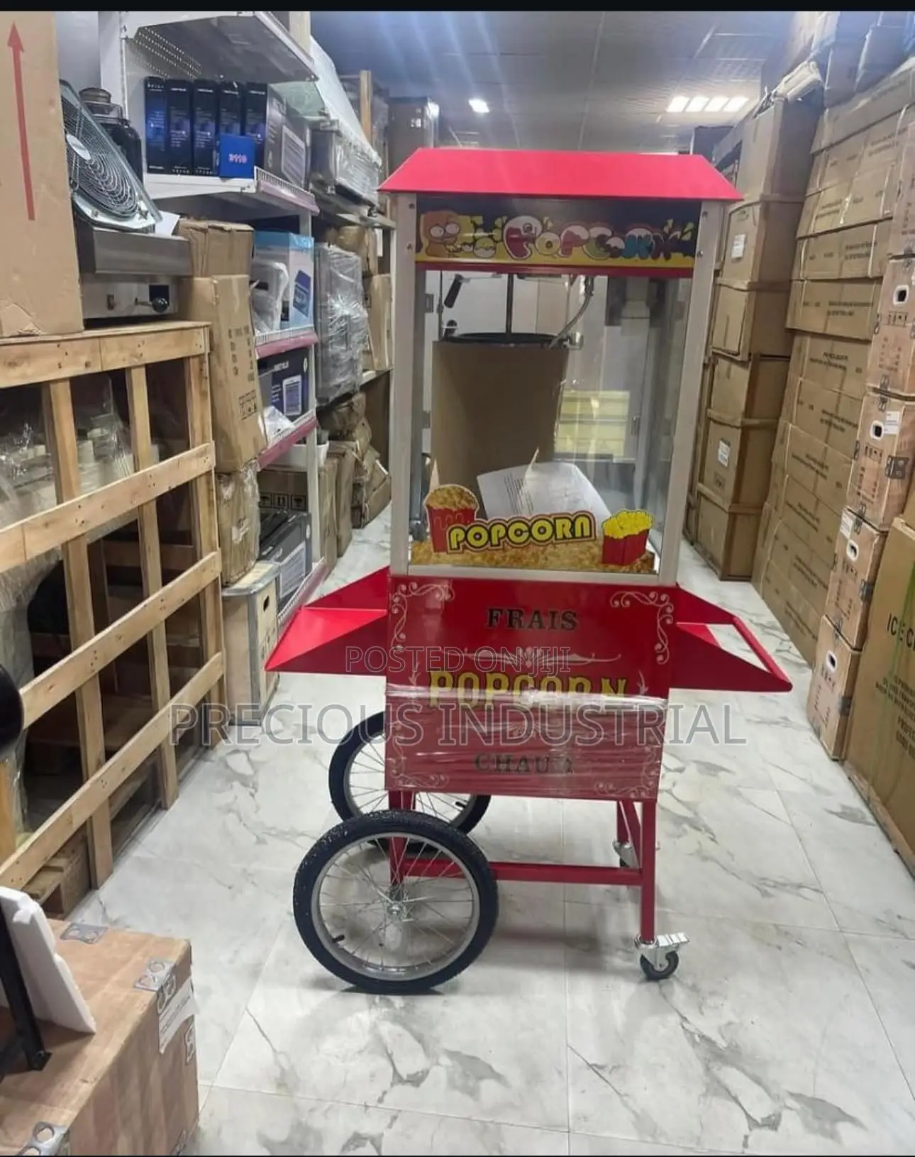 Popcorn Machine With Trolly