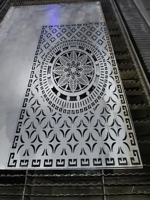 Laser Cutting of Metal - Steel and Aluminum Railings and Partition