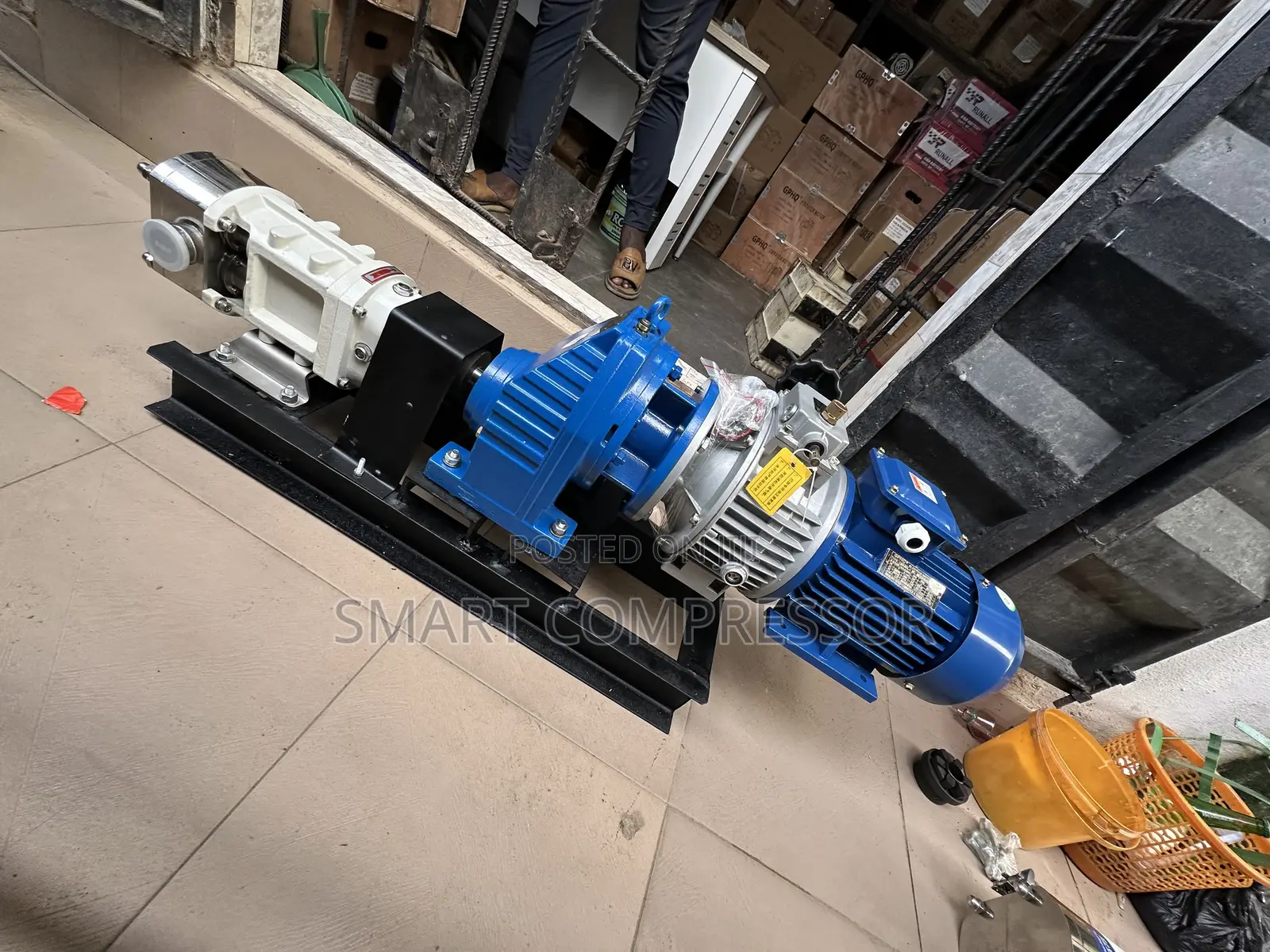 Steel Rotary Lobe Pump
