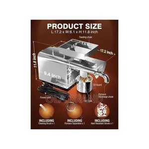 Groundnut Oil Extractor Portable Branded