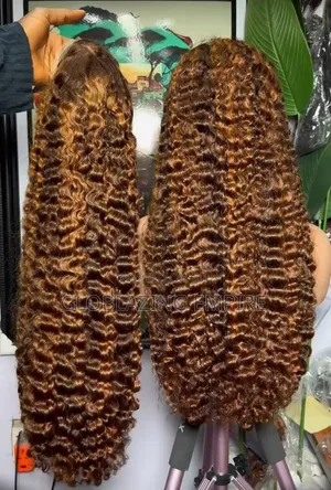100% Human Hair Wigs – Bounce, Pixie Curl Deep Wave