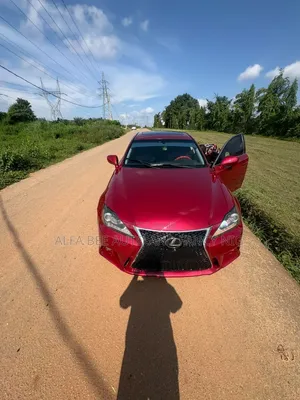Lexus IS 2008 Red