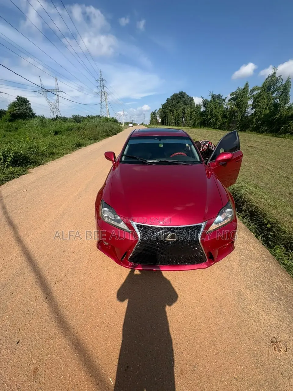 Lexus IS 2008 Red