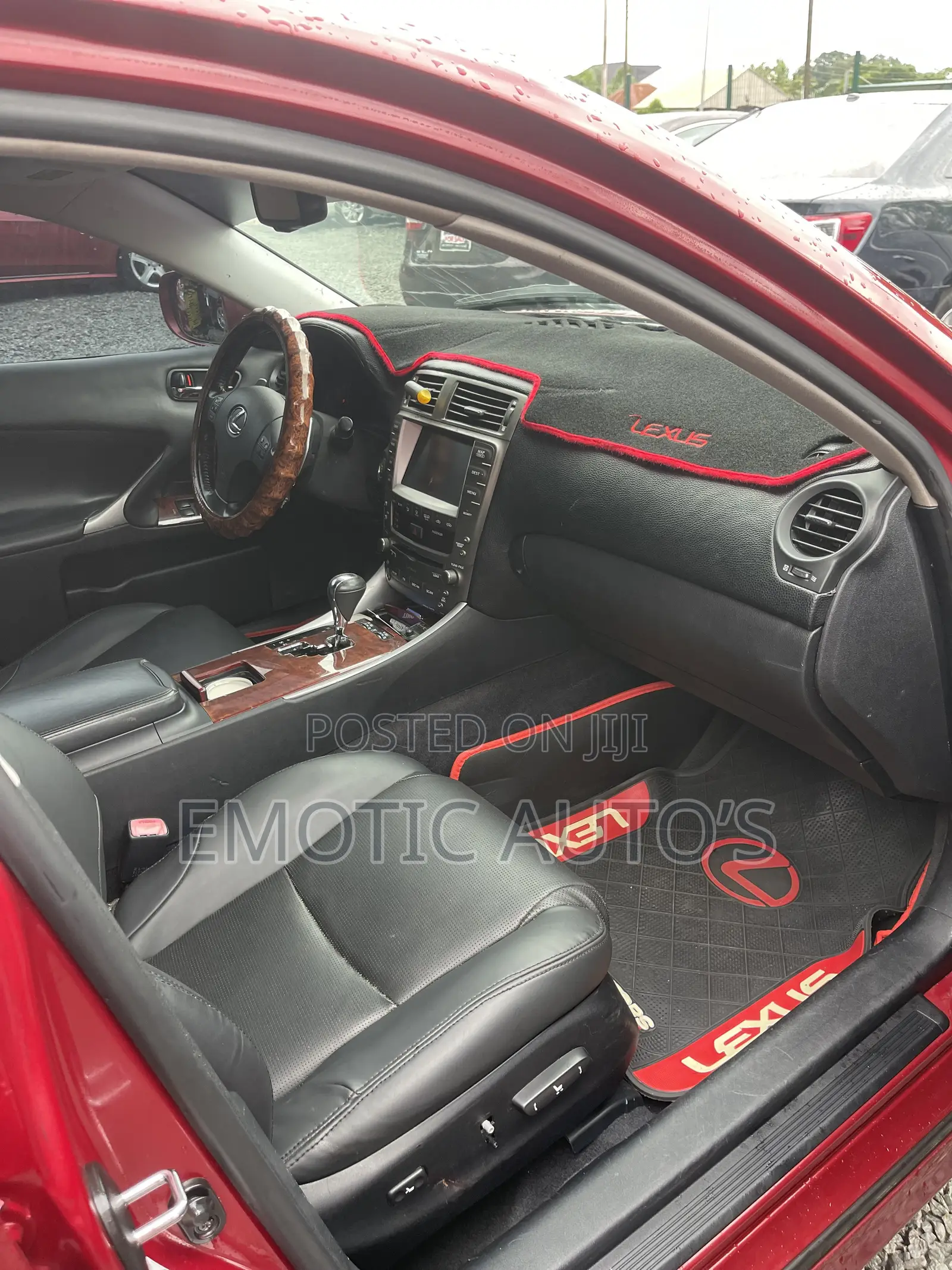Lexus IS 2009 Red
