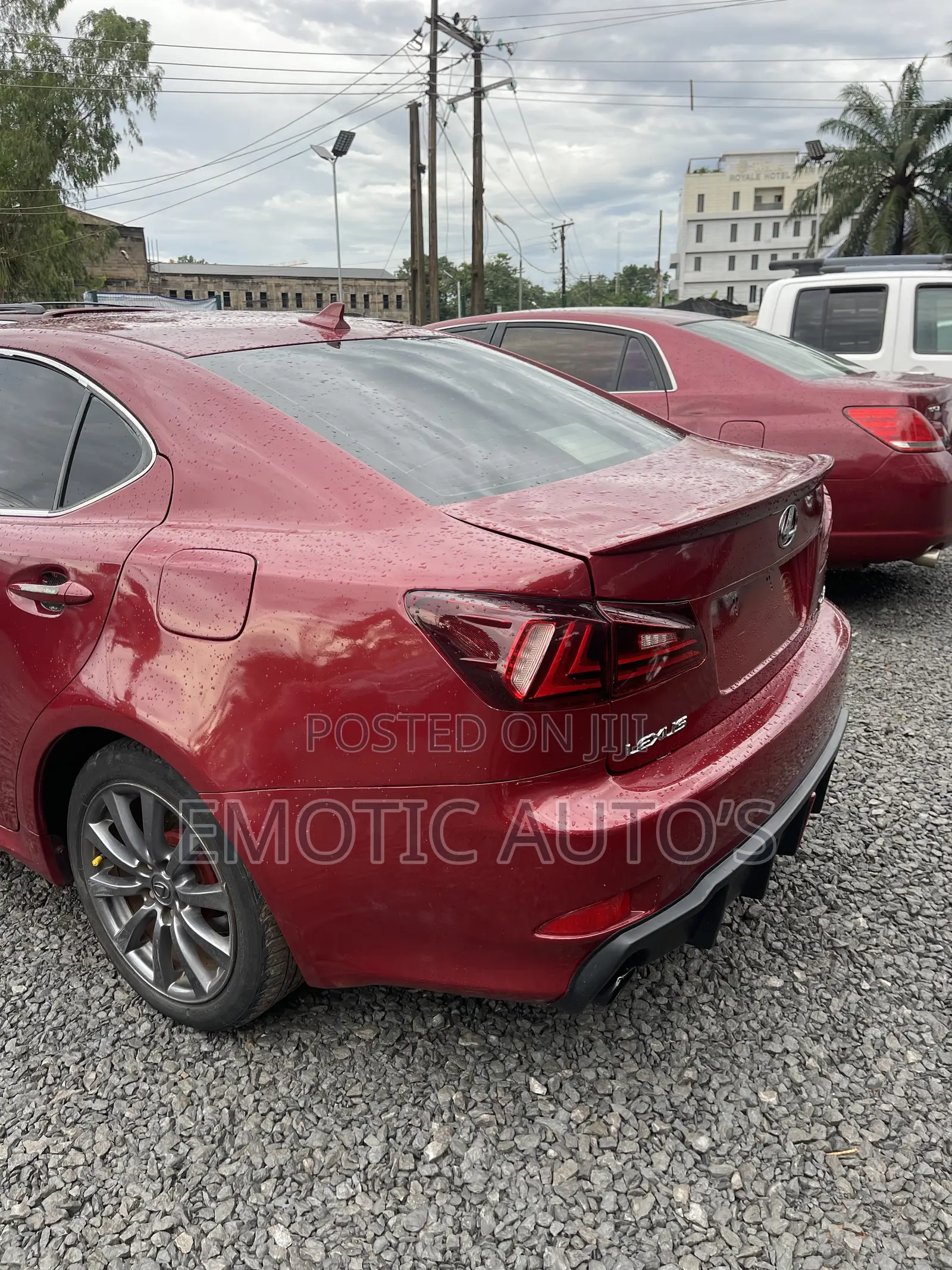Lexus IS 2009 Red