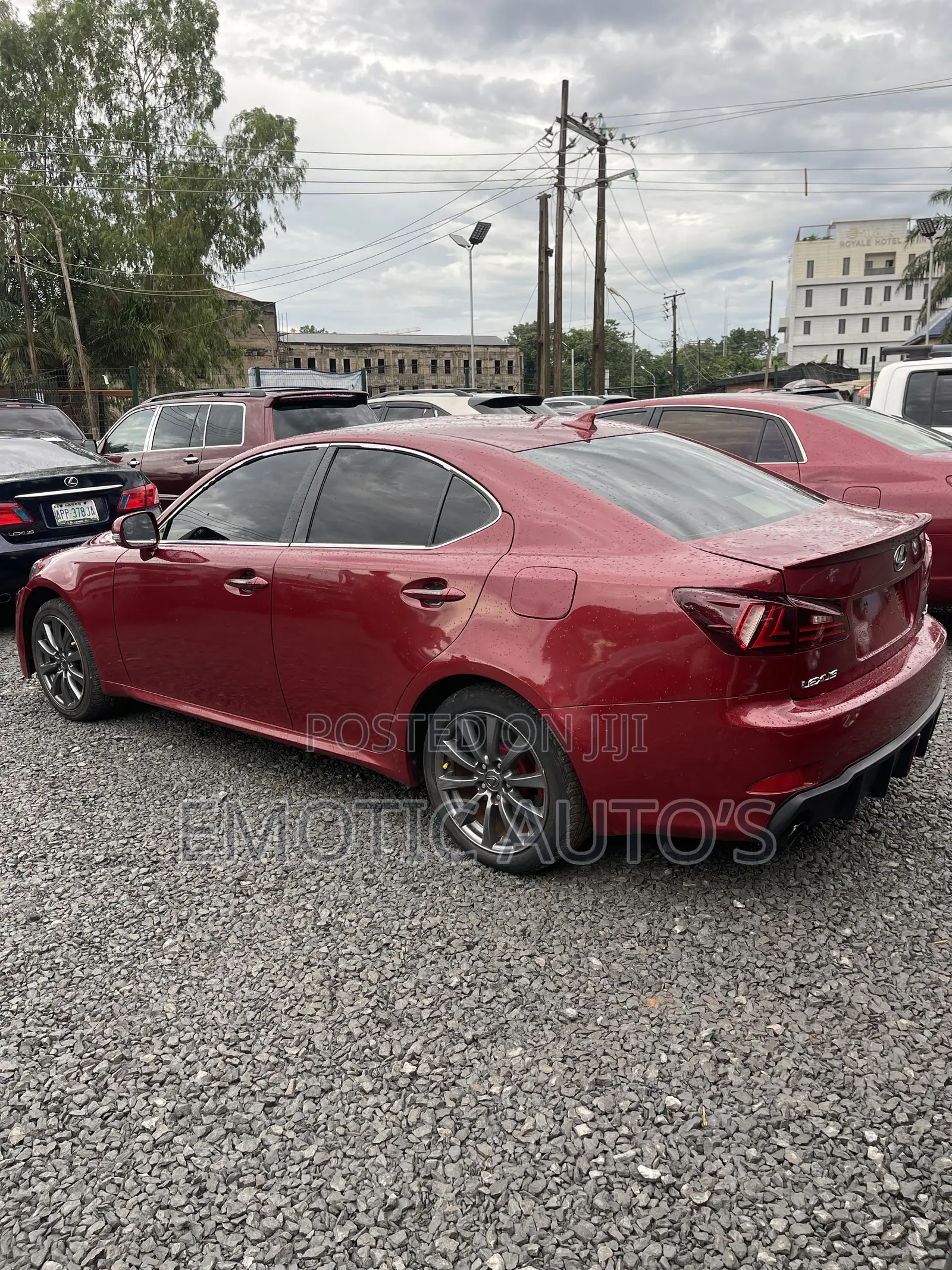 Lexus IS 2009 Red