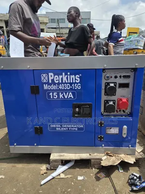 Premium Perkins 15kVA Three-Phase Silent Diesel Generator