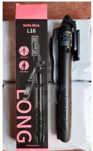 L16 Extra-Long Selfie Stick Tripod With Detachable Bluetooth Remote
