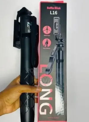L16 Extra-Long Selfie Stick Tripod With Detachable Bluetooth Remote