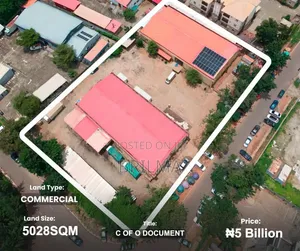 5028 SQM Land in Wuse Zone 5 for Sale