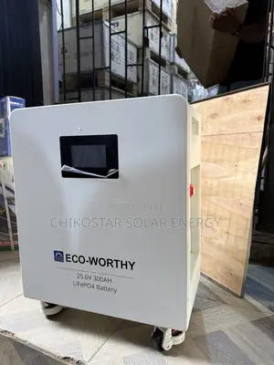 ECO-WORTHY 7.68KWh 25.6V 300Ah LiFePO4 Lithium Battery