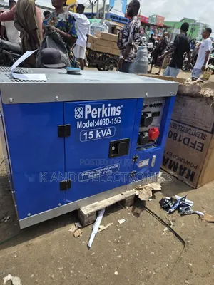 High-Performance Perkins 15kVA Three-Phase Diesel Generator