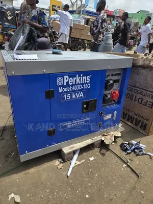 Premium Quality Perkins 15kVA Soundproof Diesel Gen 3face 100%COPPER