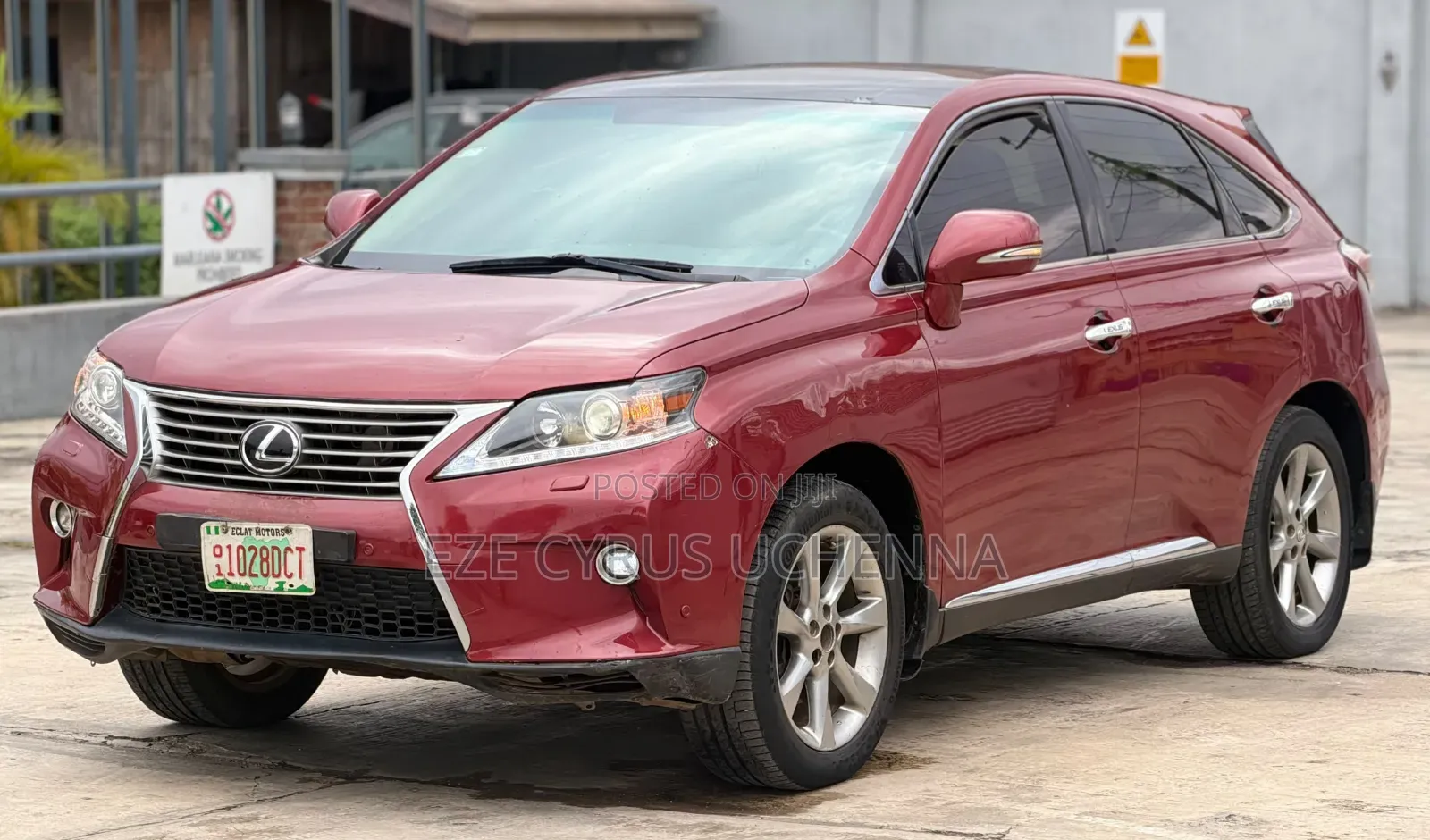 Lexus RX 2010 Red