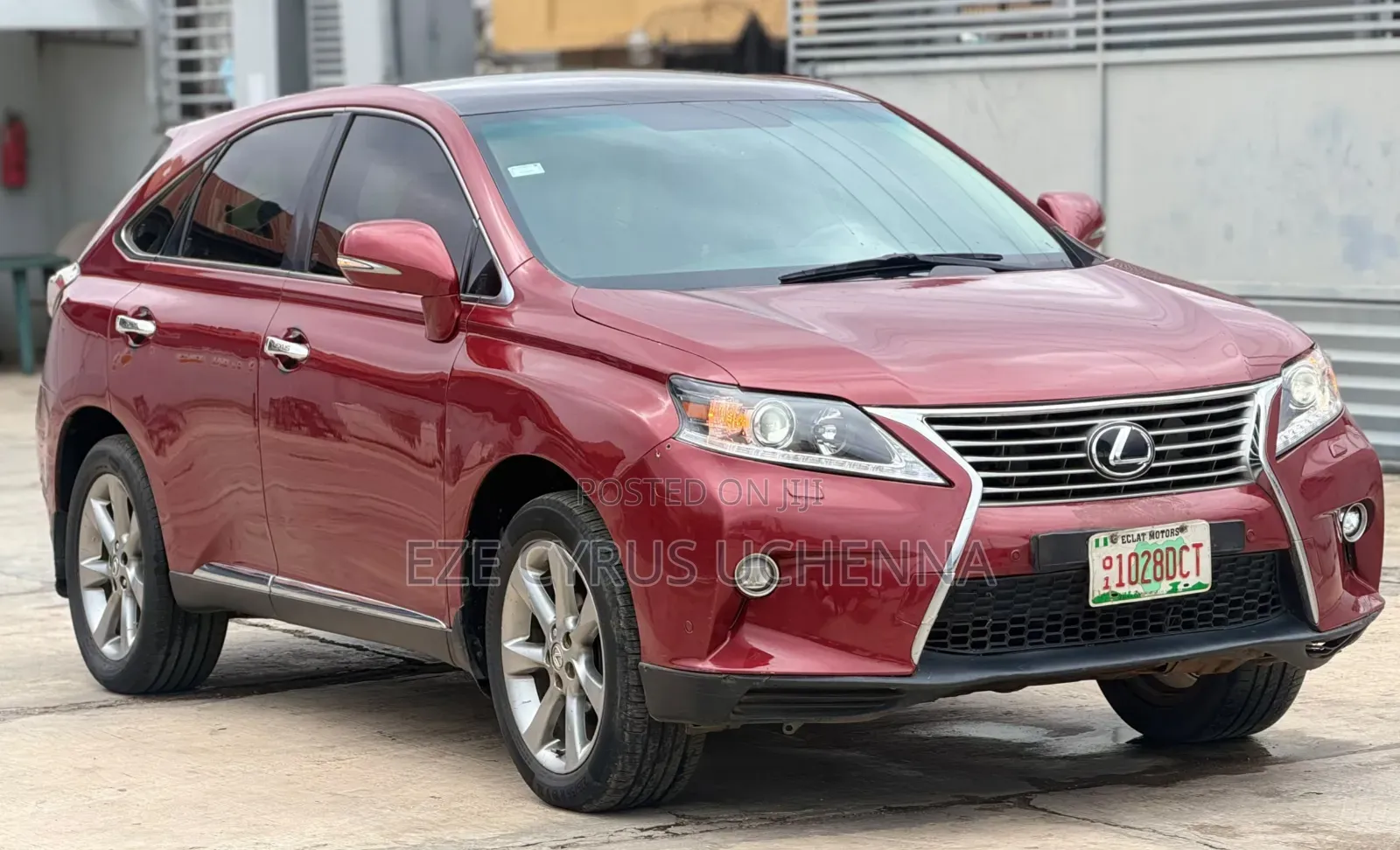 Lexus RX 2010 Red