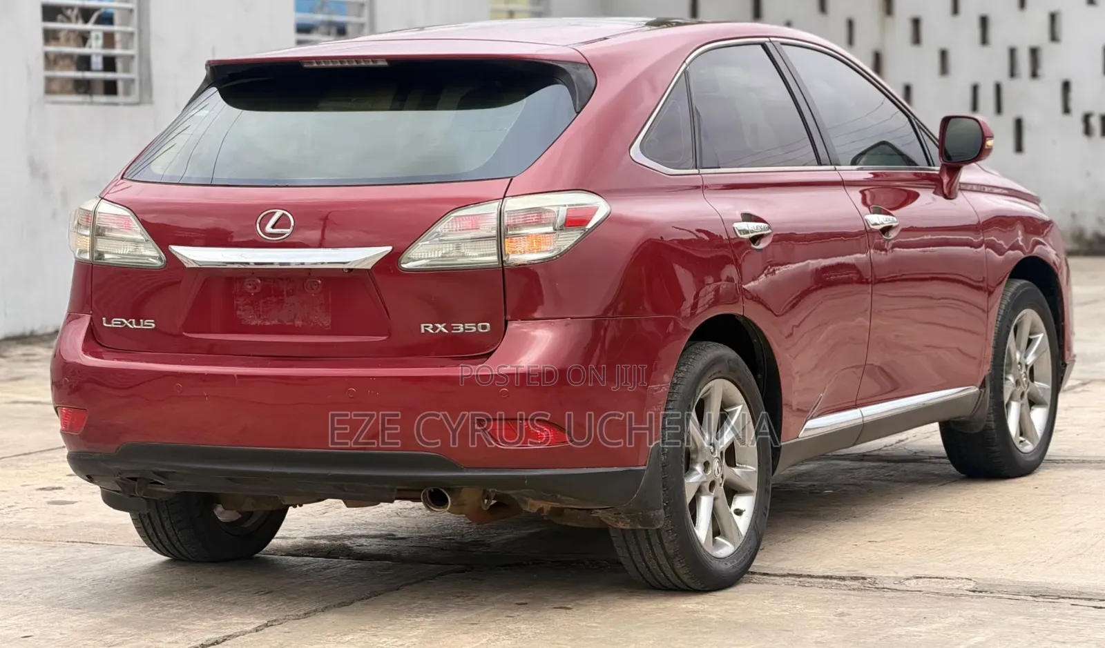 Lexus RX 2010 Red