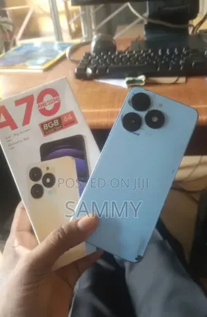 Itel A70 128 GB Blue