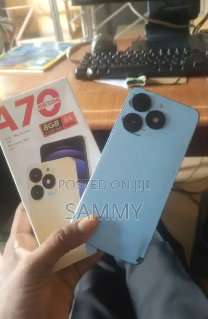 Itel A70 128 GB Blue