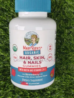 MaryRuth's Vitamins for Hair,Skin Nails|Organic Gummies With Vit C E