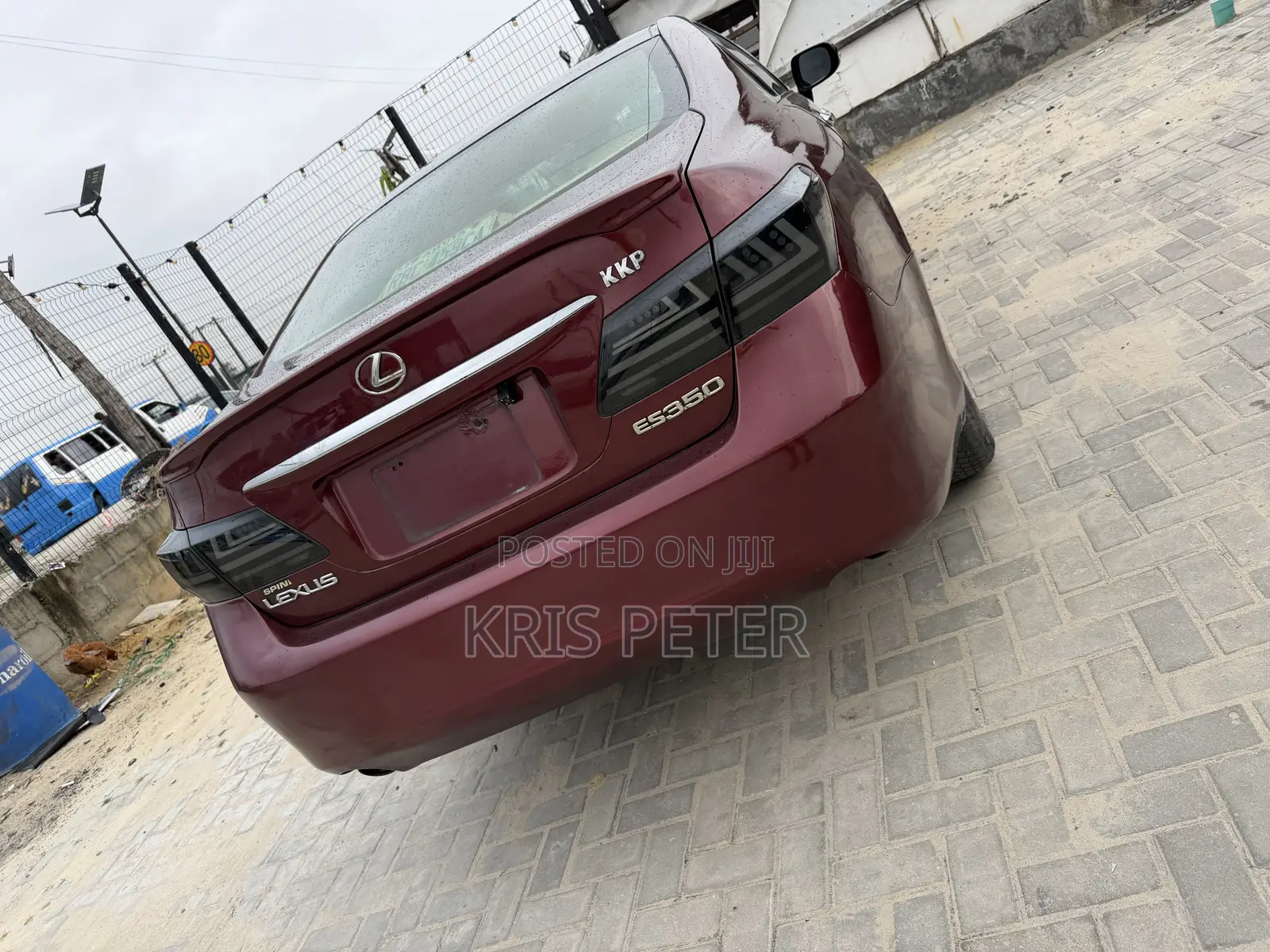Lexus ES 350 2007 Burgundy