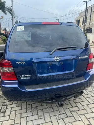 Toyota Highlander V6 4x4 2007 Blue