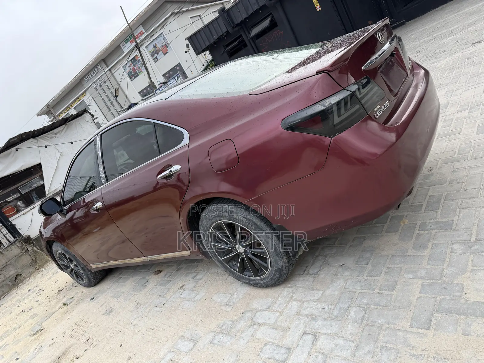 Lexus ES 350 2007 Burgundy