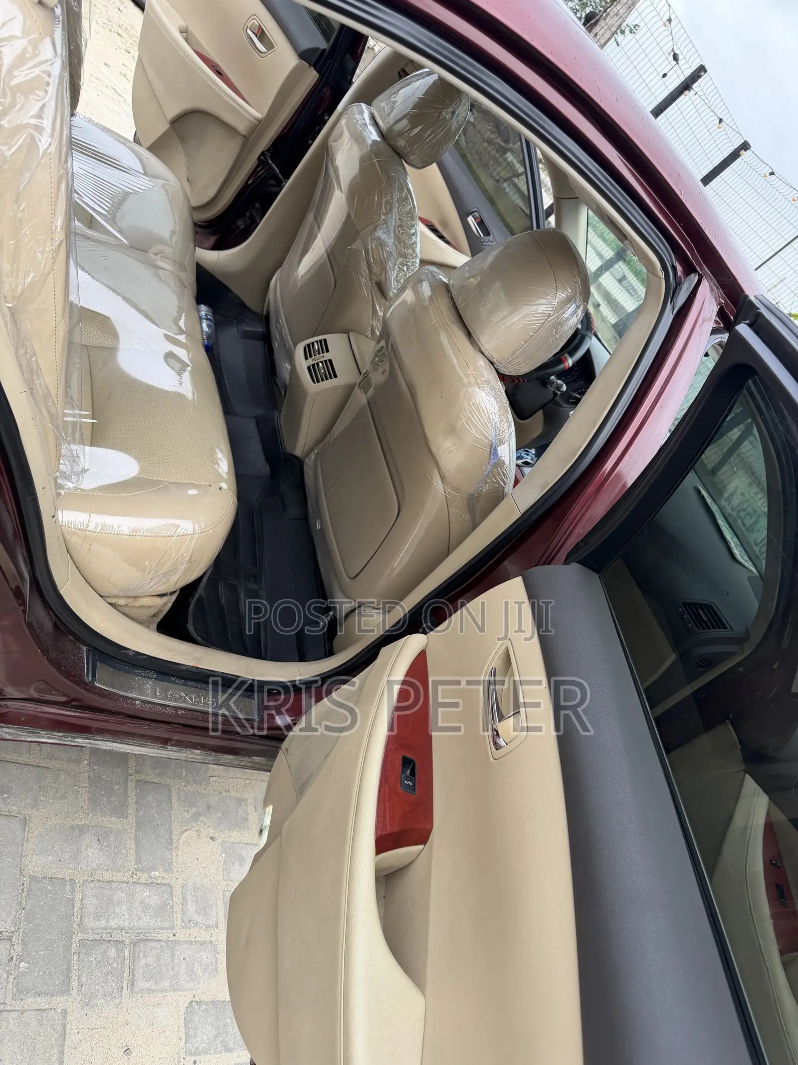 Lexus ES 350 2007 Burgundy