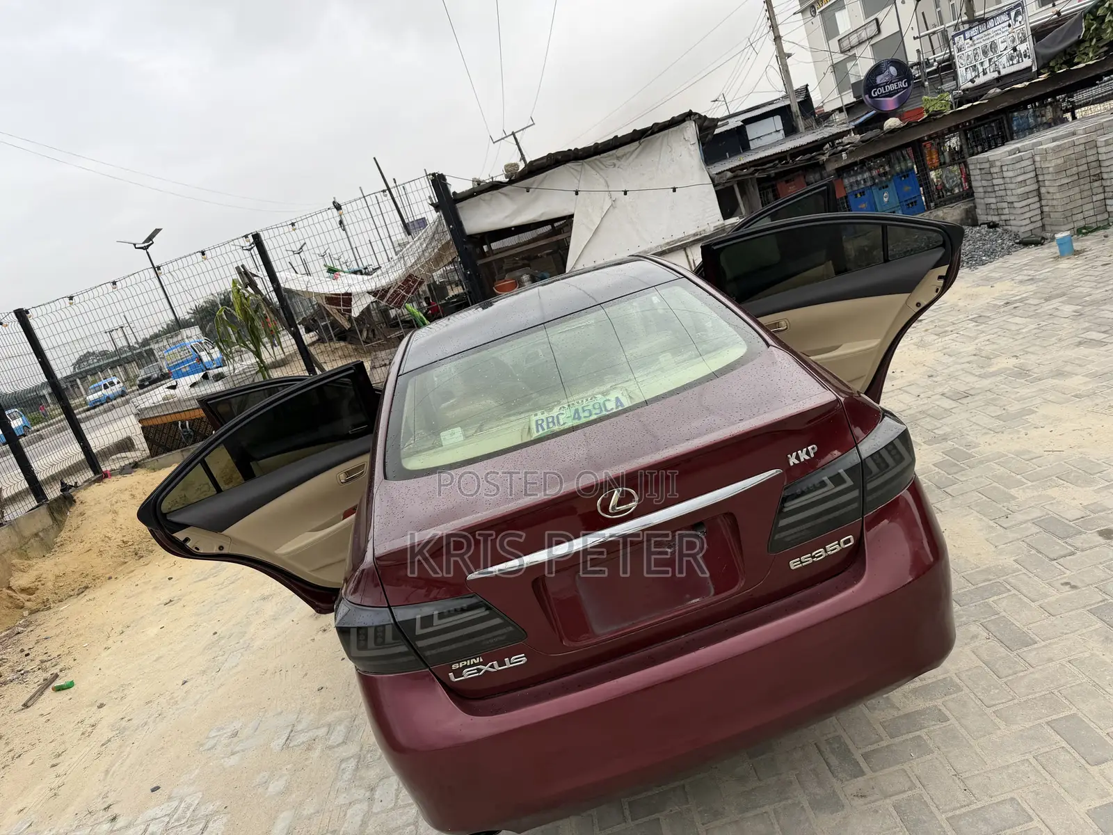 Lexus ES 350 2007 Burgundy