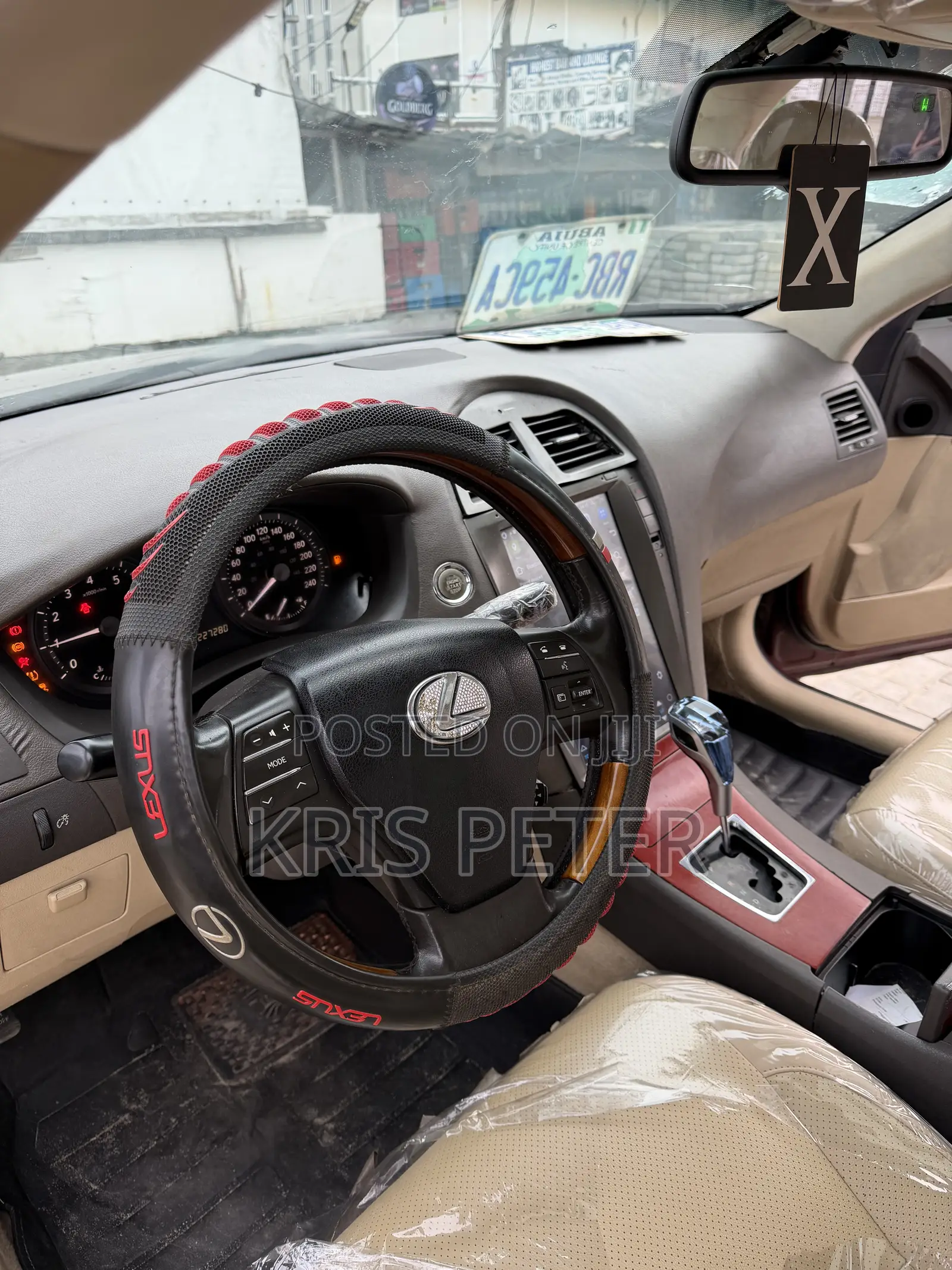 Lexus ES 350 2007 Burgundy