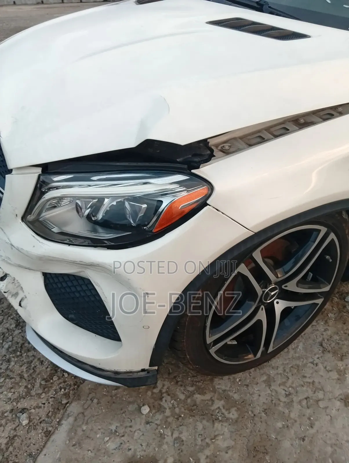 GLE350 2018 Front Bumper Replacement