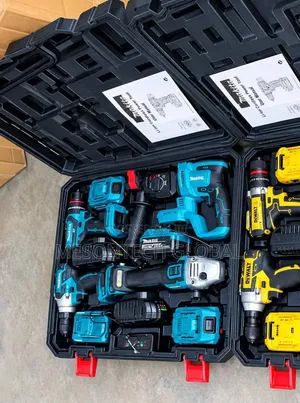 4-in-1 Heavy Duty Cordless Power Tools Combo Set