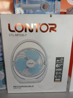 LONTOR Rechargeable Mini Fan