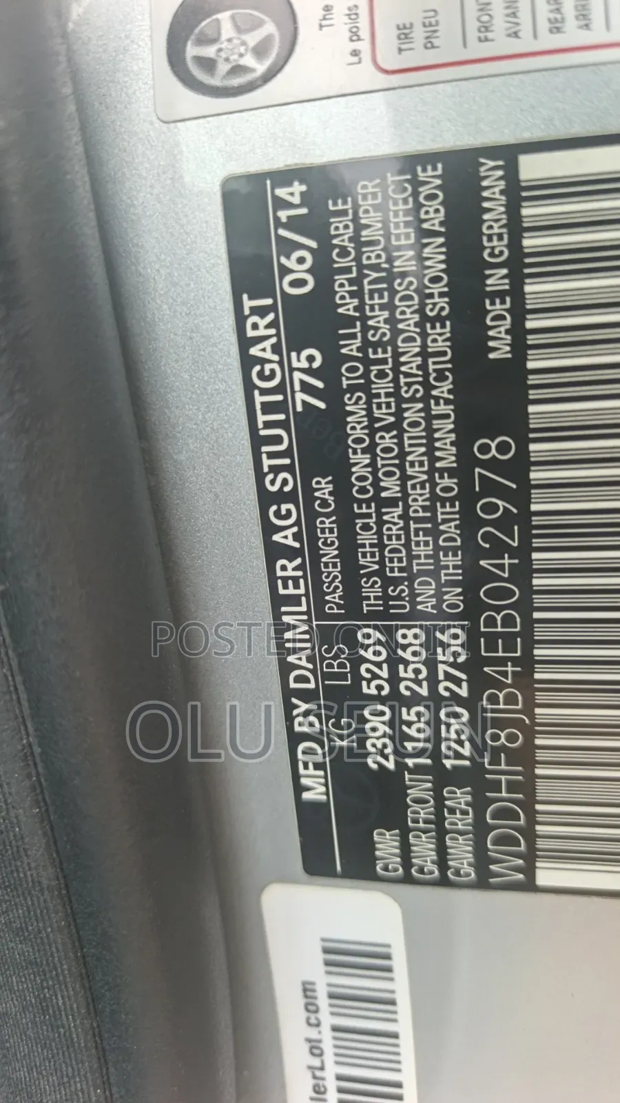 Mercedes-Benz E350 2015 Silver