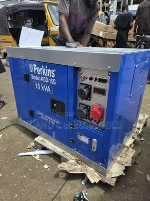 Heavy-Duty Perkins 15kVA Diesel Generator – Three Phase
