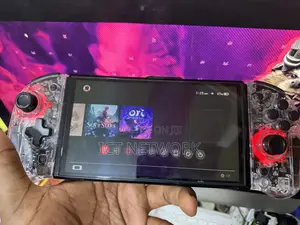 Nintendo Switch Oled Modded With RGB Joycon and Games Installed
