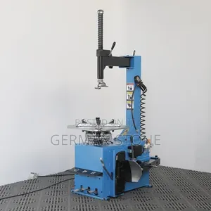 Shows a Dentools Automatic Tyre Changer