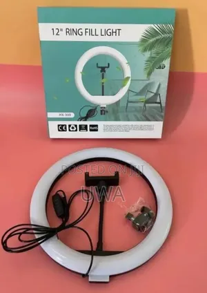 12 Inches Ring Light Set