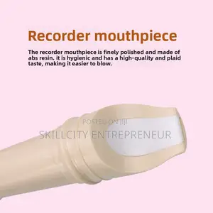 Recorder Flute With Cleaning Stick