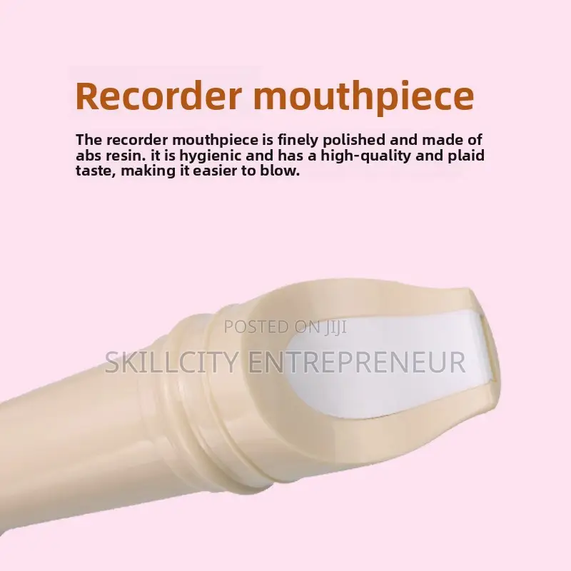 Recorder Flute With Cleaning Stick