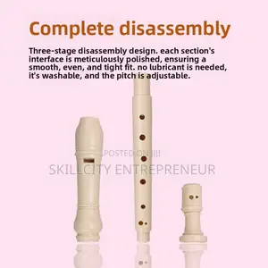 Recorder Flute With Cleaning Stick
