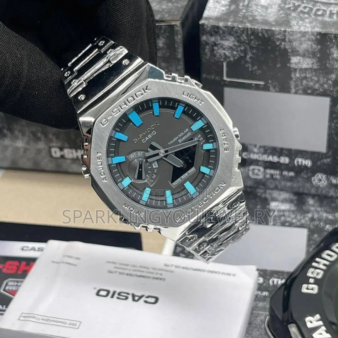 Metal G-Shock Watch for Men