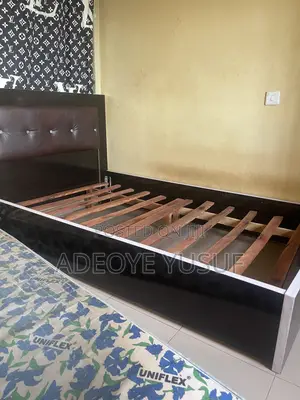 Moving Out: Neatly Used 3.5x6ft Bed Frame + Unifoam Mattress